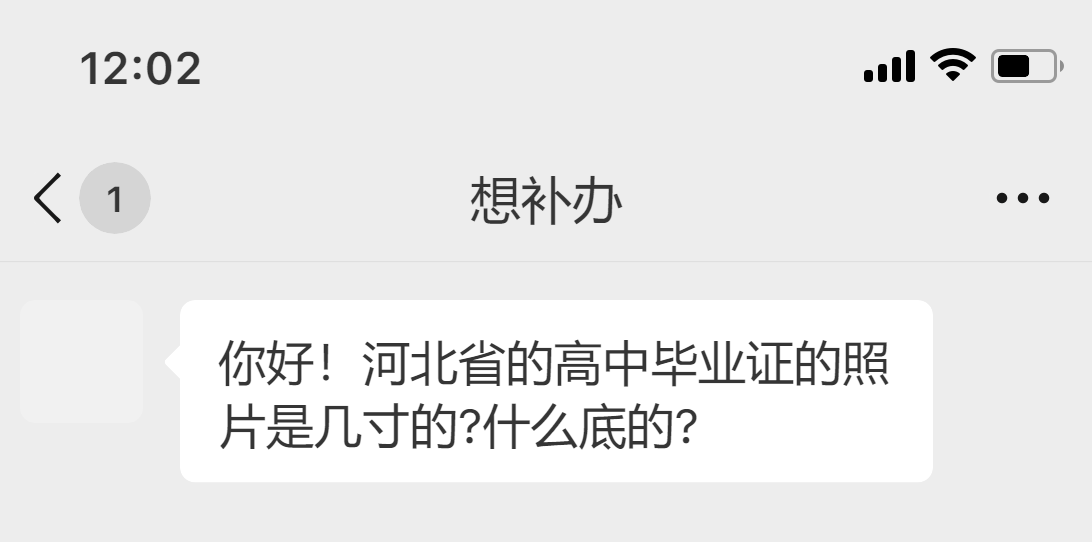 河北省的高中畢業(yè)證的照片是幾寸的?什么底的?